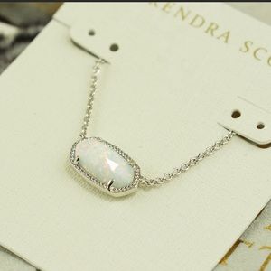 ISO Kendra Scott Lee opal/silver earrings